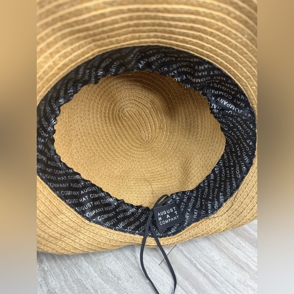 August Hats Woven Adjustable Paper Sun Hat - Picture 7 of 8